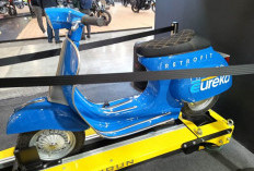 Vespa Klasik Dikonversi Jadi Mesin Listrik dengan Tetap Pertahankan Transmisi 4 Percepatan