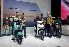 Dua Motor Listrik Honda ICON e: dan CUV e: Jadi Daya Tarik Booth AHM di IMOS 2024