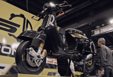 Carbonika SS-R Sebuah Mahakarya Skuter Kustom dengan Bodi Full Karbon