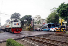 Jangan Terobos Saat Palang Turun, Pengendara Wajib Berhenti Saat Sinyal Kereta Berbunyi