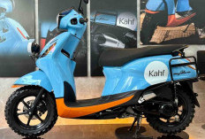 Modifikasi Yamaha Grand Filano Jadi Motor Overland, Hasil Kolaborasi Bersama Kahf