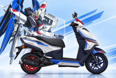 Honda NS125FX Tampil dengan Livery Freedom Gundam, Diproduksi Terbatas