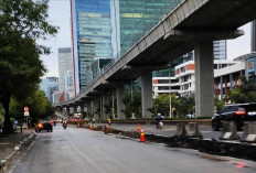 Penataan Jalan Rasuna Said Berlanjut, Pengguna Jalan Diminta Waspada dan Berhati-Hati Saat Melintas