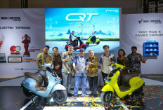 Hadir di IIMS 2026, Indomobil Emotor Resmi Perkenalkan Skuter Listrik QT dan QT Pro Terbaru