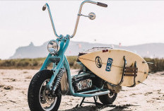 Bikin Mata Melirik! Inspirasi Modifikasi Skuter Lawas Honda yang Cocok untuk Menikmati Pantai