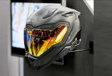 Tak Perlu Lihat HP, Helm Canggih TVS Tampilkan Semua Info di Depan Mata