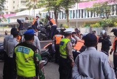 Operasi Parkir Liar di Daan Mogot, Ratusan Motor Kena Sanksi Tegas