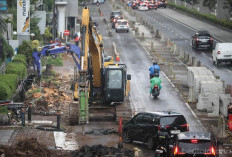Target Rampung Sebelum HUT Jakarta, Penataan Jalan Rasuna Said Terus Dikebut