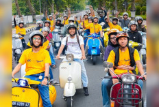 Rayakan 80 Tahun Vespa, Gen V Seluruh Indonesia Tumpah Ruah dalam Satu Euforia