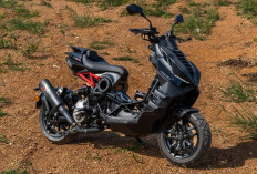 Resmi Meluncur di Thailand, Italjet Dragster 300 Black Edition Tampil Garang