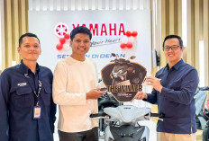 Kesetiaan 16 Tahun Bersama Yamaha Mio Berbuah Manis, Konsumen Asal Bogor Raih Hadiah Skuter Terbaru