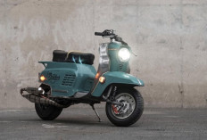 Transformasi Vyatka Elektron, Skuter Soviet dengan Sentuhan Kustom Ekstrem