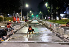 Catat! Ada Proyek Perbaikan Jalan Kebon Sirih, Waspadai Kemacetan Lalu Lintas