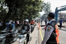 Jalan Amblas di Lenteng Agung, Pemprov DKI Jakarta Terapkan Rekayasa Lalu Lintas Darurat